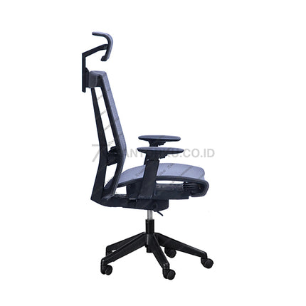 Kursi Kerja Chairman HN 0701 Pullman Hidrolik dan Tilting Control – Kantorkudotcodotid