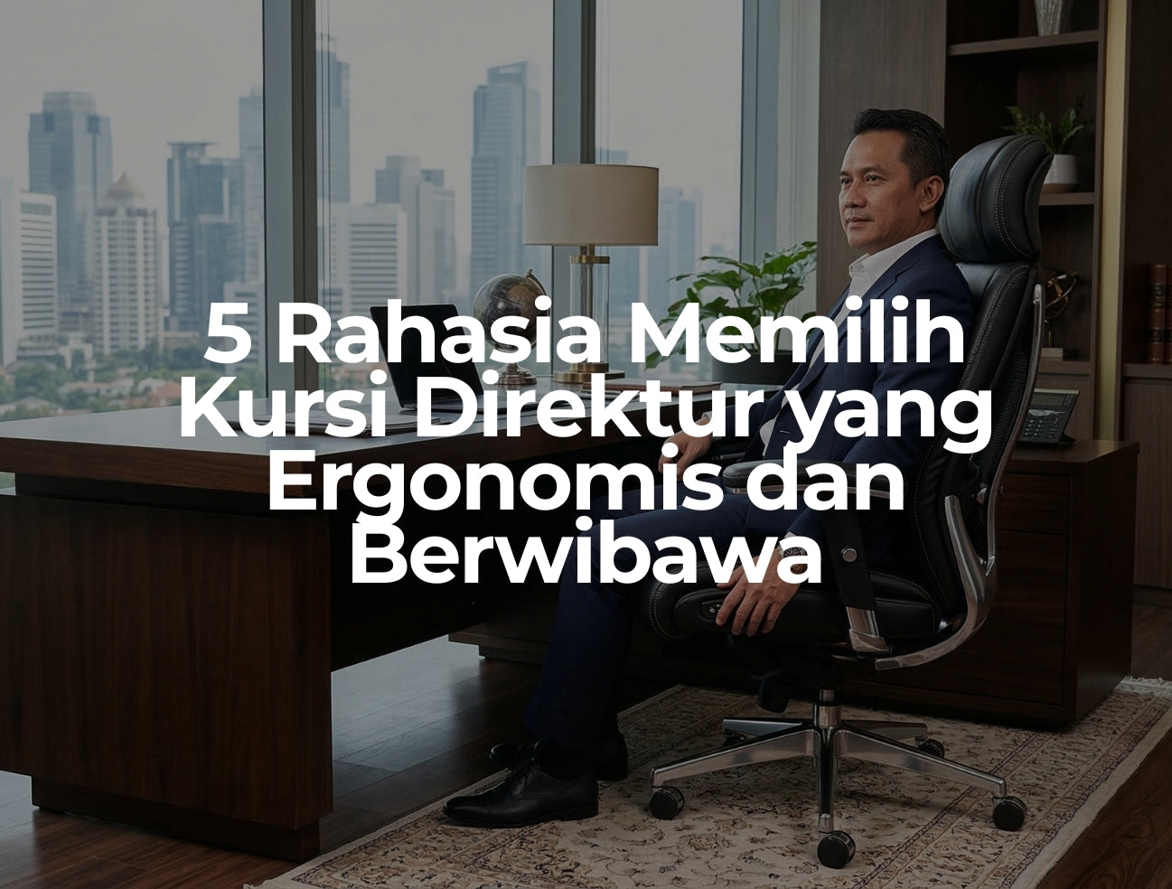 5 Rahasia Memilih Kursi Direktur yang Ergonomis dan Berwibawa