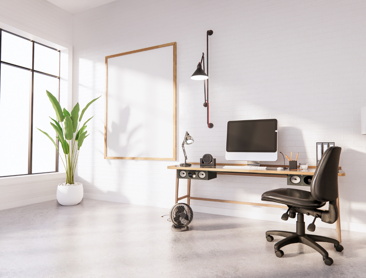 10 Ide Penataan Kantor Kecil Biar Terasa Luas dan Rapi – Bikin Betah Kerja Seharian!