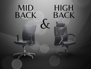 Kategori Populer di Kantorku: Kursi Ergonomis Mid-Back dan High-Back untuk Kantor Nyaman