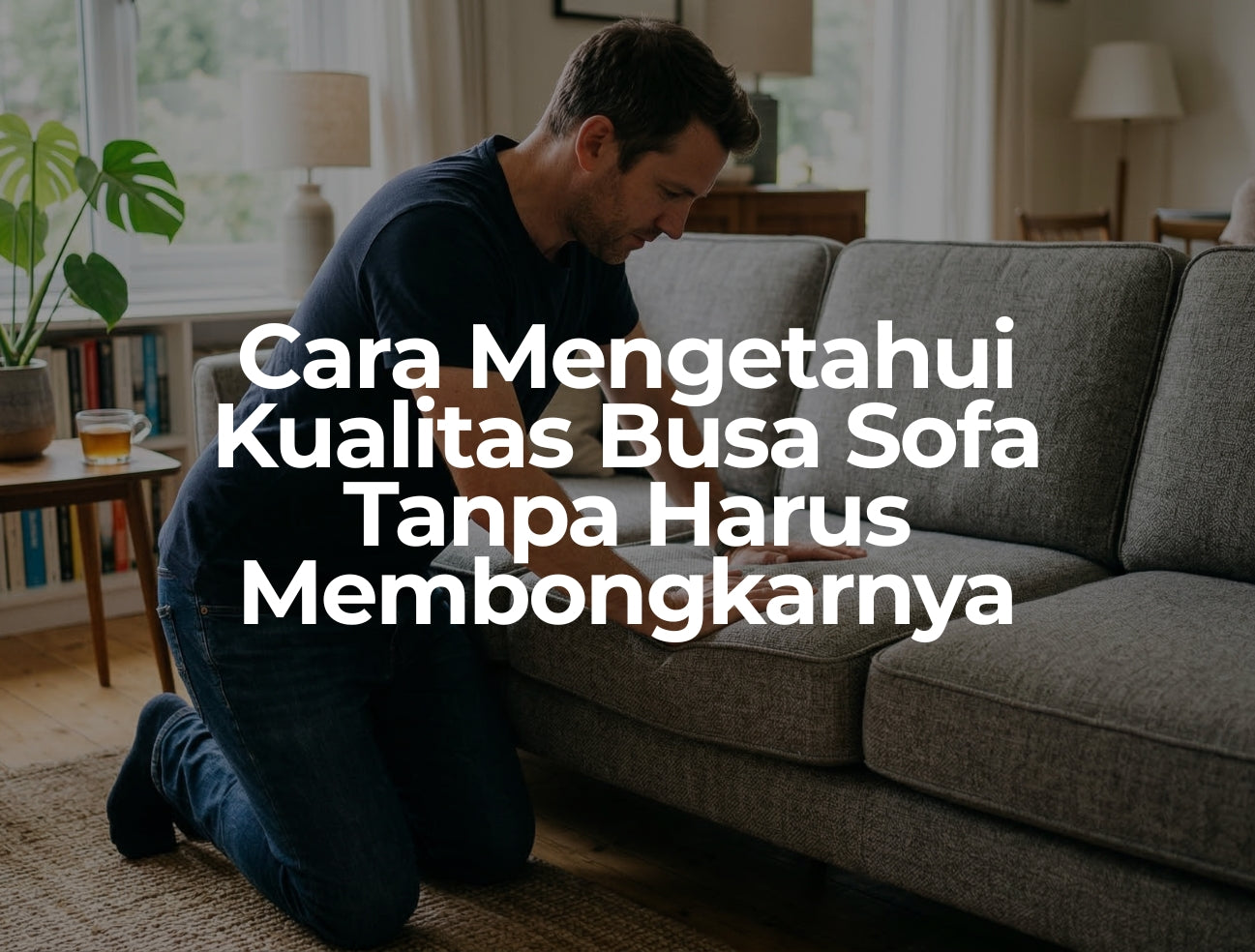 Cara Mengetahui Kualitas Busa Sofa Tanpa Harus Membongkarnya