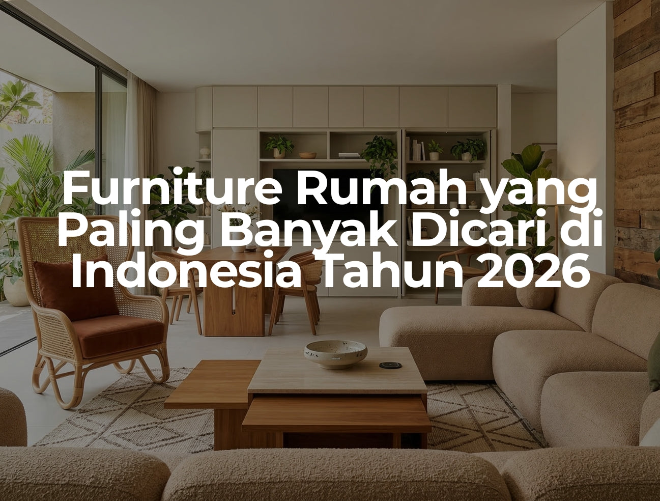 Furniture Rumah yang Paling Banyak Dicari di Indonesia Tahun 2026