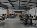 7 Inspirasi Ruang Kantor Bergaya Modern Industrial yang Bikin Betah Kerja Seharian
