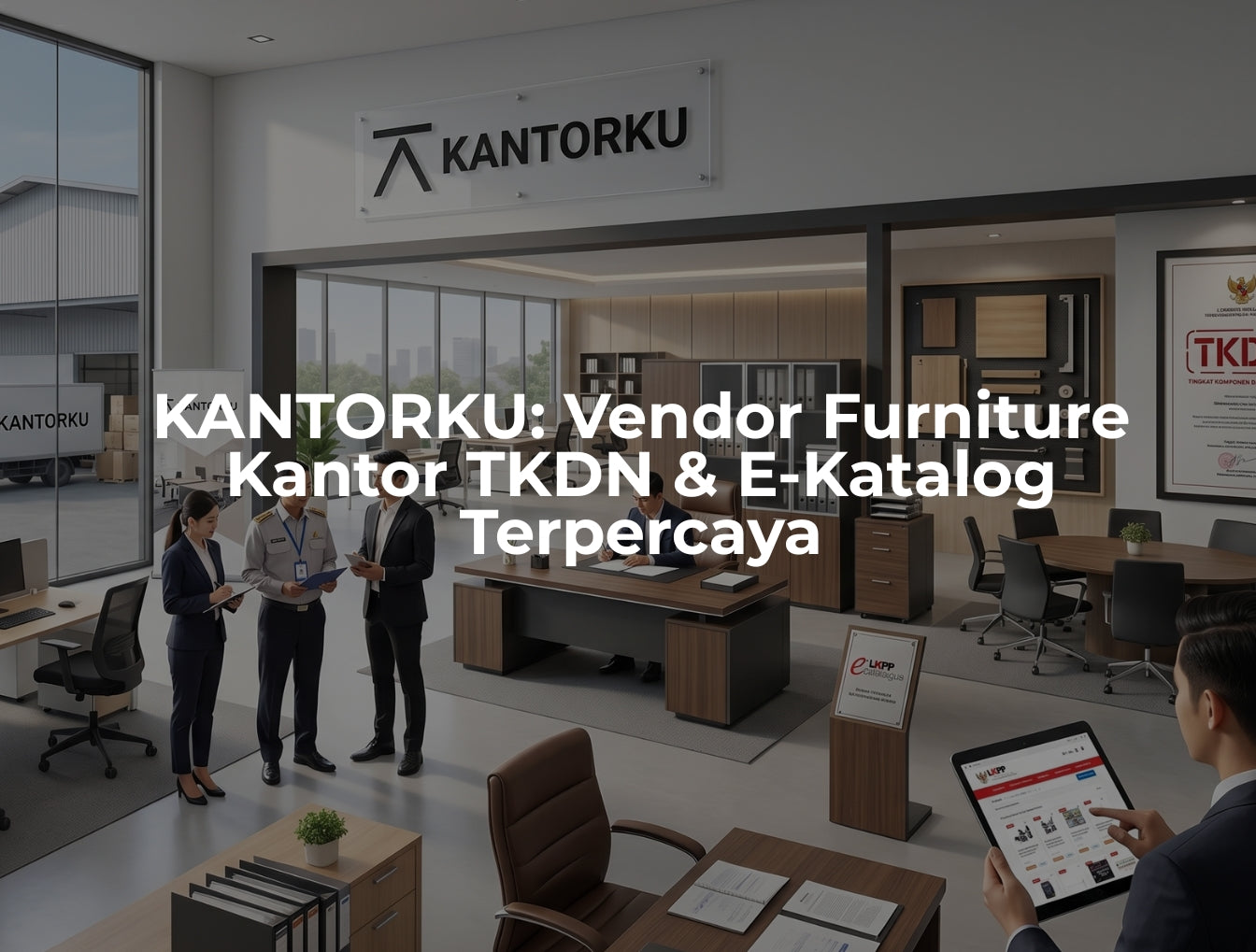 KANTORKU: Vendor Furniture Kantor TKDN & E-Katalog Terpercaya