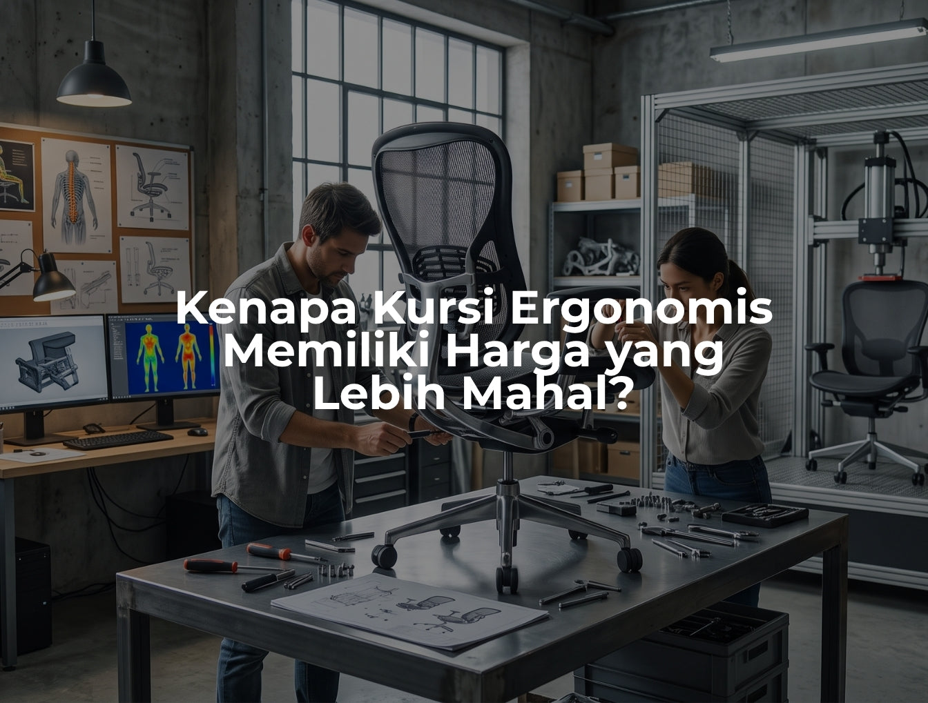 Kenapa Kursi Ergonomis Memiliki Harga yang Lebih Mahal?