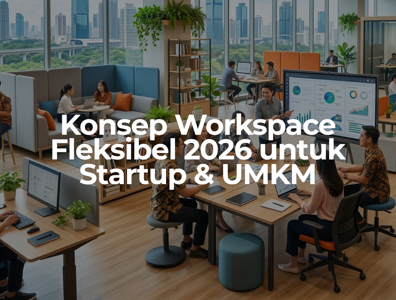 Konsep Workspace Fleksibel 2026 untuk Startup & UMKM