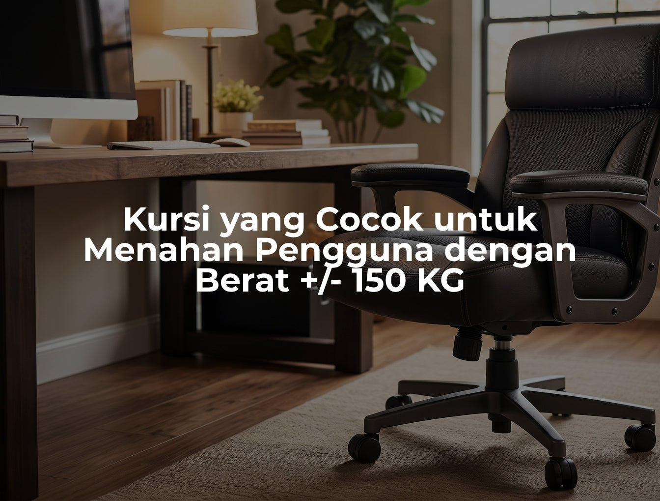 Kursi yang Cocok untuk Menahan Pengguna dengan Berat +/- 150 KG