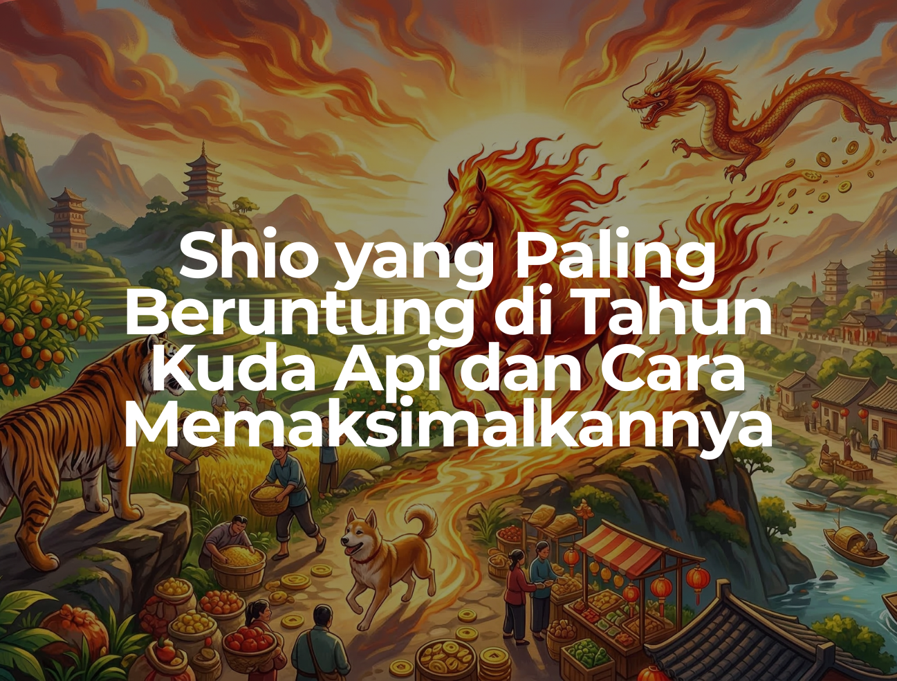Shio yang Paling Beruntung di Tahun Kuda Api dan Cara Memaksimalkannya