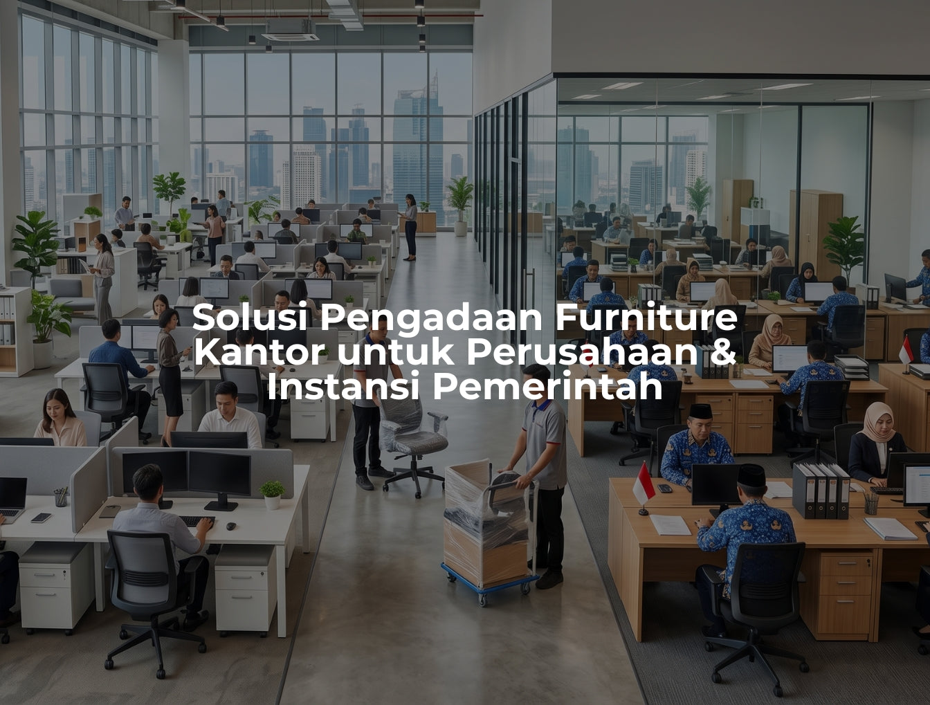 Solusi Pengadaan Furniture Kantor untuk Perusahaan & Instansi Pemerintah