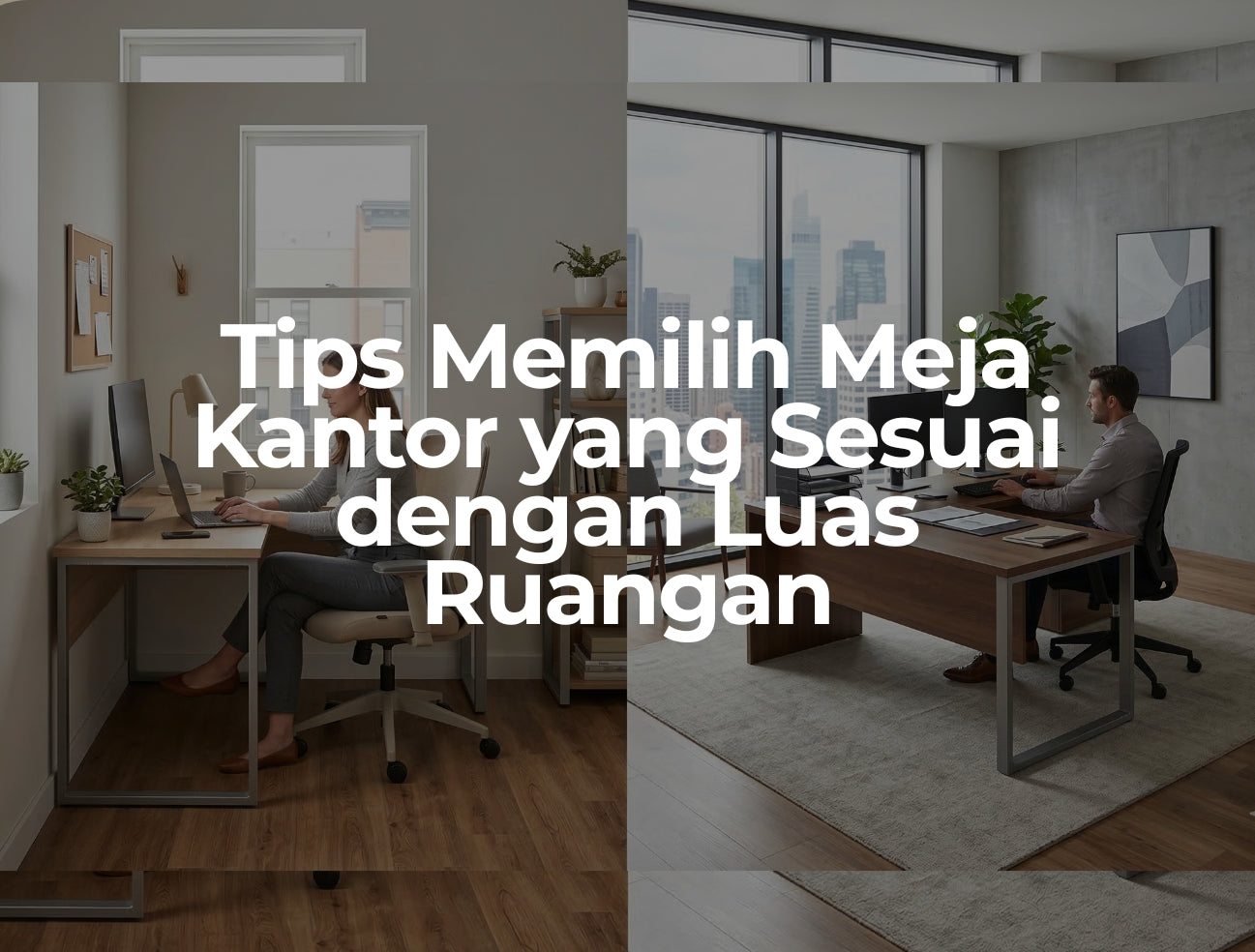Tips Memilih Meja Kantor yang Sesuai dengan Luas Ruangan