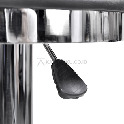 Kursi Bar Ergotec 015B hidrolik kaki chrome, harga terbaik dan kualitas tinggi – Kantorkudotcodotid