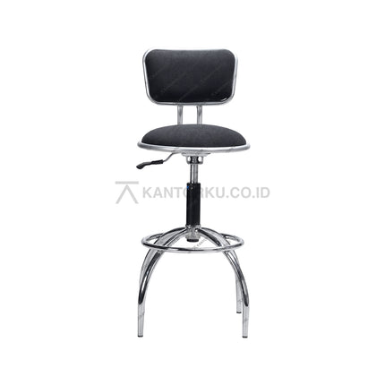 Ergotec 101B, kursi bar modern dengan desain elegan dan bahan premium – Kantorku.