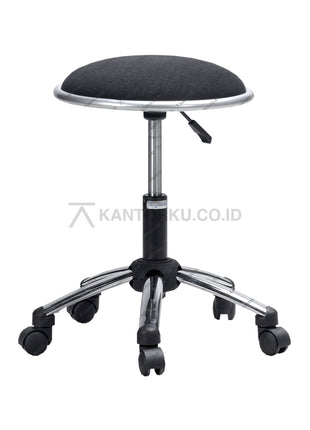 Kursi Bar Ergotec 101TS dengan hidrolik dan kaki chrome – tersedia di Kantorku.