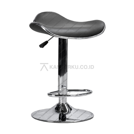 Kursi Bar Ergotec 107BN dengan hidrolik dan kaki chrome mengilap – tersedia di Kantorku.co.id