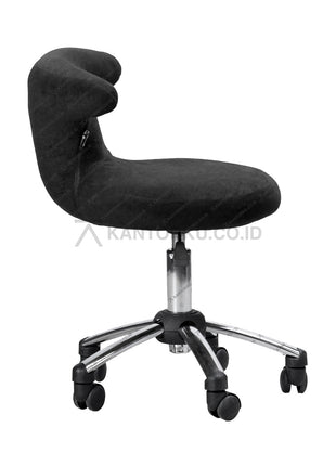 Kursi Bar Ergotec 108S hidrolik dengan kaki chrome elegan – tersedia di Kantorkudotcodotid