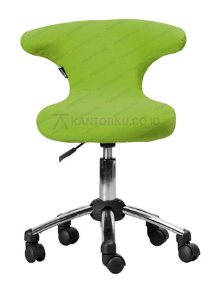 Kursi Bar Ergotec 108S hidrolik dengan kaki chrome elegan – tersedia di Kantorku.co.id