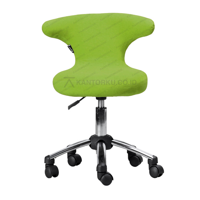 Kursi Bar Ergotec 108S hidrolik dengan kaki chrome elegan – tersedia di Kantorku.co.id