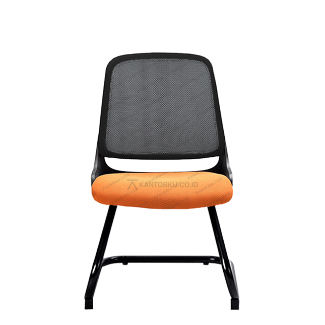Kursi hadap Ergotec 774 U kaki cantilever elegan tanpa sandaran lengan Tersedia di Kantorku