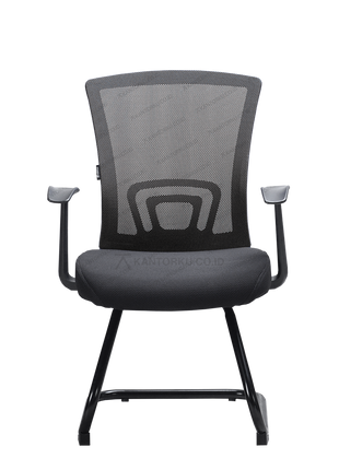 kursi hadap Ergotec 780U kursi meeting elegan kaki cantilever kokoh