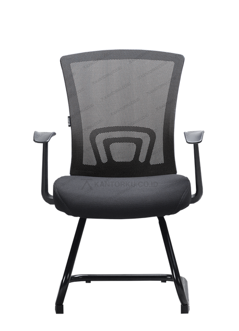 kursi hadap Ergotec 780U kursi meeting elegan kaki cantilever kokoh