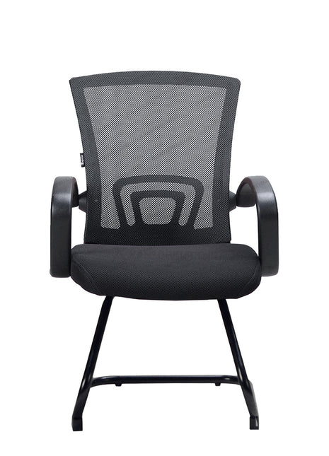 kursi hadap Ergotec 781U kursi meeting elegan kaki cantilever chrome