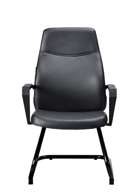 kursi hadap Ergotec 908 U kursi meeting ergonomis kaki cantilever modern