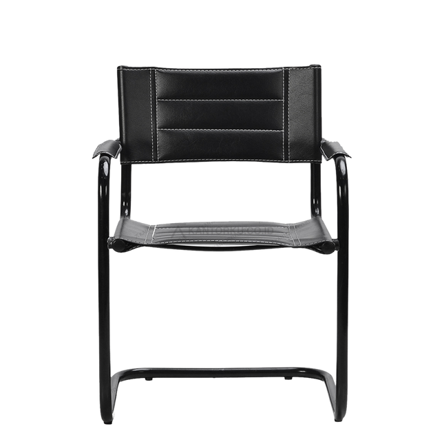 kursi hadap Ergotec Charment ergonomis dengan kaki cantilever kokoh