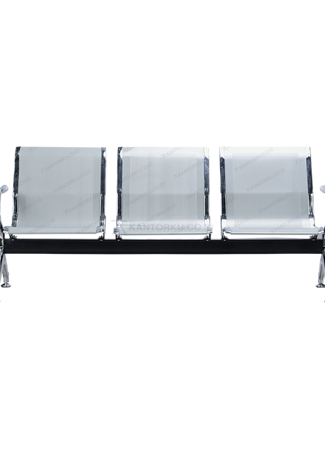 kursi tunggu Ergotec EG 03 full besi dengan desain modern kokoh