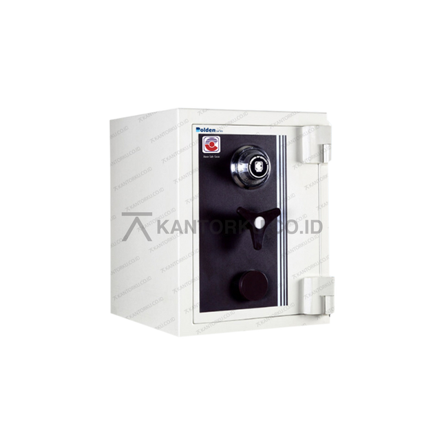 Brankas Bolden Home Safe tahan api hingga 60 menit dengan sistem kunci kombinasi dan key lock – kantorku