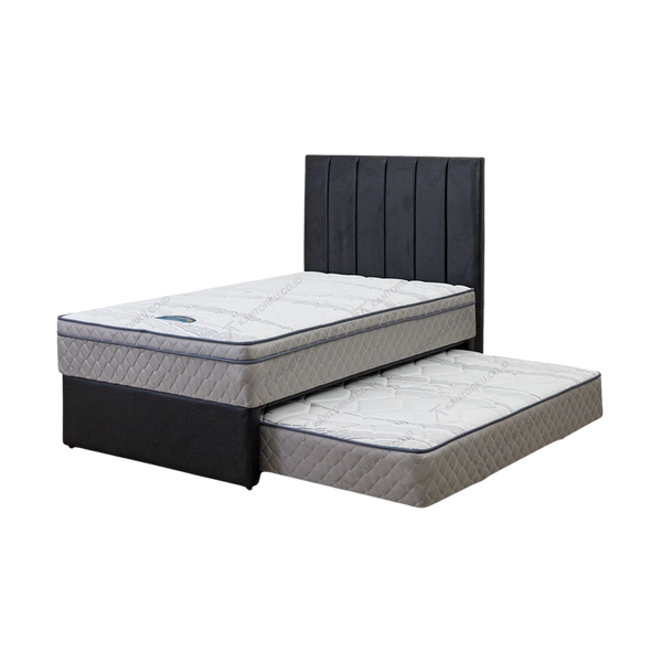 Kasur Springbed GUHDO 2in1 Knockdown Standard Plushtop HB Marina