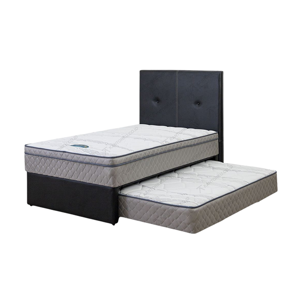 Kasur Springbed GUHDO 2in1 Knockdown Standard Plushtop HB Rosela