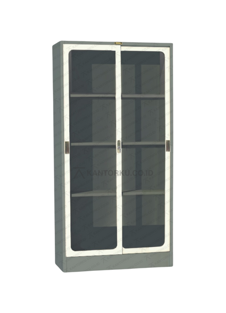 Lemari Arsip Elite EL438 rak arsip besi dengan kunci pengaman – kantorku.co.id