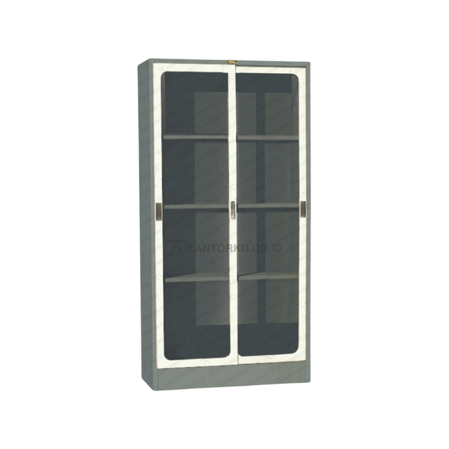 Lemari Arsip Elite EL438 rak arsip besi dengan kunci pengaman – kantorku.co.id