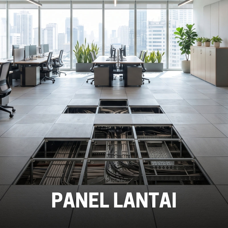 Panel lantai di kantorku jakarta