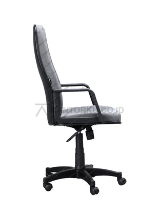 Kursi Kantor ergonomis cocok digunakan sebagai kursi rapat, kursi pimpinan, kursi direktur, kursi manajer, kursi eselon, kursi eksekutif. desain elegan harga ramah di kantong - ERGOTEC - KANTORKU