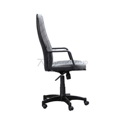 Kursi Kantor ergonomis cocok digunakan sebagai kursi rapat, kursi pimpinan, kursi direktur, kursi manajer, kursi eselon, kursi eksekutif. desain elegan harga ramah di kantong - ERGOTEC - KANTORKU
