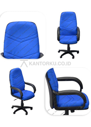 Kursi Kantor Ergonomis - Kursi Kerja desain Minimalis - Kursi Staff - Kursi Karyawan - kursi dengan roda, dan tuas hidrolik - Kursi Kantor 506 T ERGOTEC ergonomis cocok digunakan sebagai kursi rapat desain elegan harga ramah di kantong - ERGOTEC 506T - KANTORKU