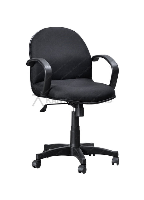 Kursi Kantor Ergonomis - Kursi Kerja desain Minimalis - Kursi Staff - Kursi Karyawan - kursi dengan roda, dan tuas hidrolik - Kursi Kantor ergonomis cocok digunakan sebagai kursi rapat desain elegan harga ramah di kantong - ERGOTEC - KANTORKU