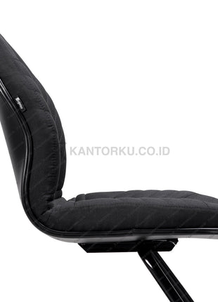 Kursi Kantor Ergonomis - Kursi Kerja desain Minimalis - Kursi Staff - Kursi Karyawan - KURSI TANPA sandaran lengan - desain elegan harga ramah di kantong - ERGOTEC - KANTORKU