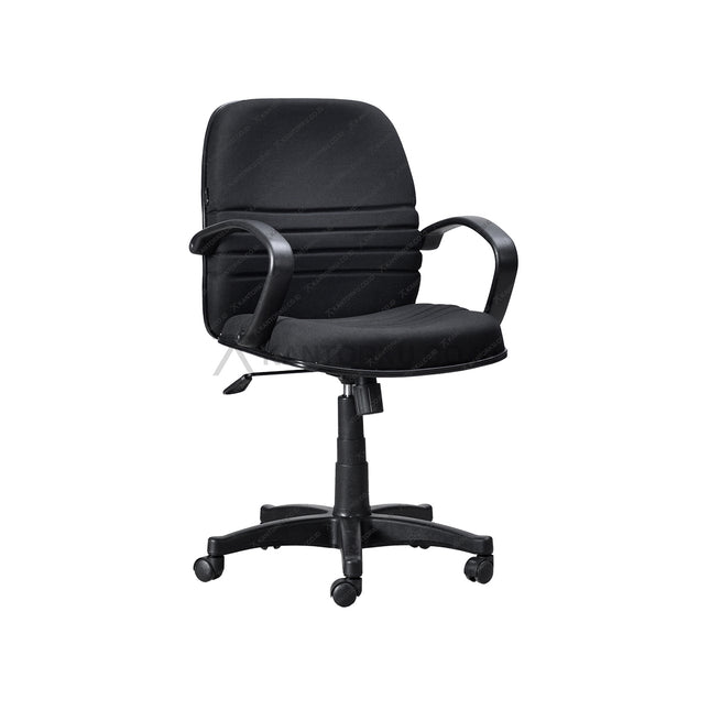 Kursi Kantor Ergonomis - Kursi Kerja desain Minimalis - Kursi Staff - Kursi Karyawan - kursi dengan roda, dan tuas hidrolik - cocok digunakan sebagai kursi rapat desain elegan harga ramah di kantong - ERGOTEC - KANTORKU