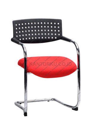 Kursi Kantor Ergonomis - Kursi Kerja desain Minimalis - Kursi Staff - Kursi Karyawan - KURSI TANPA RODA - Kursi Hadap - Kursi Tunggu - Kursi Visitor - Kursi Meeting kursi Rapat - desain elegan harga ramah di kantong - ERGOTEC - KANTORKU