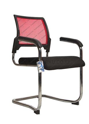 Kursi Kantor Ergonomis - Kursi Kerja desain Minimalis - Kursi Staff - Kursi Karyawan - KURSI TANPA RODA - Kursi Hadap - Kursi Tunggu - Kursi Visitor - Kursi Meeting kursi Rapat - desain elegan harga ramah di kantong - ERGOTEC - KANTORKU