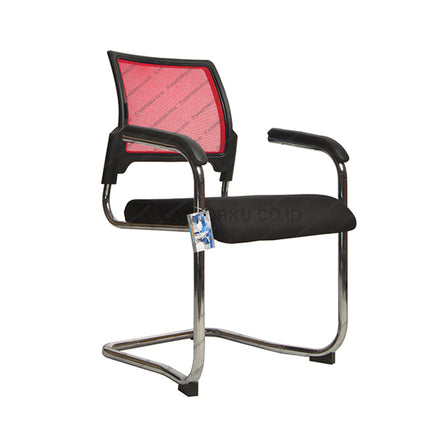 Kursi Kantor Ergonomis - Kursi Kerja desain Minimalis - Kursi Staff - Kursi Karyawan - KURSI TANPA RODA - Kursi Hadap - Kursi Tunggu - Kursi Visitor - Kursi Meeting kursi Rapat - desain elegan harga ramah di kantong - ERGOTEC - KANTORKU