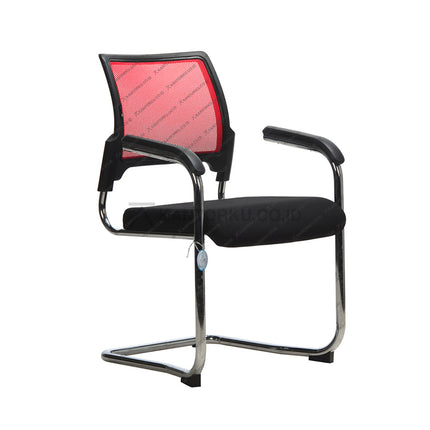 Kursi Kantor Ergonomis - Kursi Kerja desain Minimalis - Kursi Staff - Kursi Karyawan - KURSI TANPA RODA - Kursi Hadap - Kursi Tunggu - Kursi Visitor - Kursi Meeting kursi Rapat - desain elegan harga ramah di kantong - ERGOTEC - KANTORKU