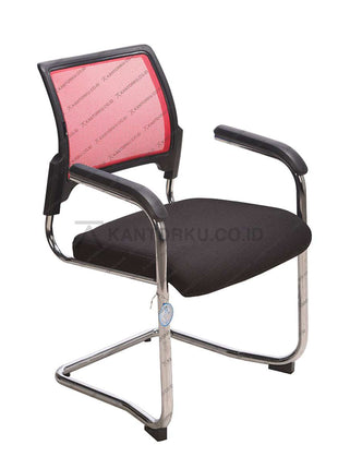 Kursi Kantor Ergonomis - Kursi Kerja desain Minimalis - Kursi Staff - Kursi Karyawan - KURSI TANPA RODA - Kursi Hadap - Kursi Tunggu - Kursi Visitor - Kursi Meeting kursi Rapat - desain elegan harga ramah di kantong - ERGOTEC - KANTORKU