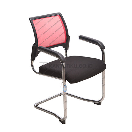 Kursi Kantor Ergonomis - Kursi Kerja desain Minimalis - Kursi Staff - Kursi Karyawan - KURSI TANPA RODA - Kursi Hadap - Kursi Tunggu - Kursi Visitor - Kursi Meeting kursi Rapat - desain elegan harga ramah di kantong - ERGOTEC - KANTORKU
