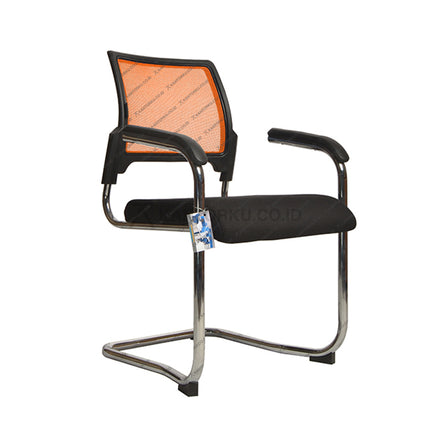 Kursi Kantor Ergonomis - Kursi Kerja desain Minimalis - Kursi Staff - Kursi Karyawan - KURSI TANPA RODA - Kursi Hadap - Kursi Tunggu - Kursi Visitor - Kursi Meeting kursi Rapat - desain elegan harga ramah di kantong - ERGOTEC - KANTORKU