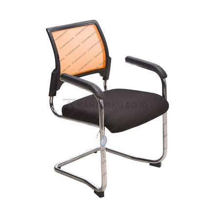 Kursi Kantor Ergonomis - Kursi Kerja desain Minimalis - Kursi Staff - Kursi Karyawan - KURSI TANPA RODA - Kursi Hadap - Kursi Tunggu - Kursi Visitor - Kursi Meeting kursi Rapat - desain elegan harga ramah di kantong - ERGOTEC - KANTORKU