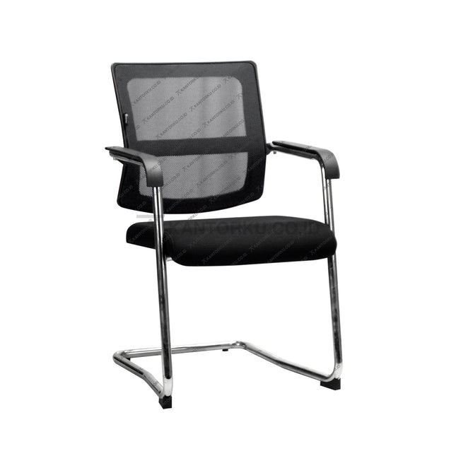Kursi Kantor Ergonomis - Kursi Kerja desain Minimalis - Kursi Staff - Kursi Karyawan - KURSI TANPA RODA - Kursi Hadap - Kursi Tunggu - Kursi Visitor - Kursi Meeting kursi Rapat - desain elegan harga ramah di kantong - ERGOTEC - KANTORKU