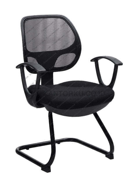 Kursi Kantor Ergonomis - Kursi Kerja desain Minimalis - Kursi Staff - Kursi Karyawan - KURSI TANPA RODA - Kursi Hadap - Kursi Tunggu - Kursi Visitor - Kursi Meeting kursi Rapat - desain elegan harga ramah di kantong - ERGOTEC - KANTORKU